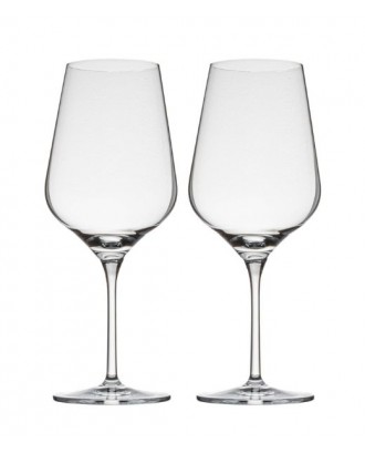 Set 2 pahare pentru vin rosu, din sticla cristalina, 570 ml, Gastronomia - SIMONA'S COOKSHOP